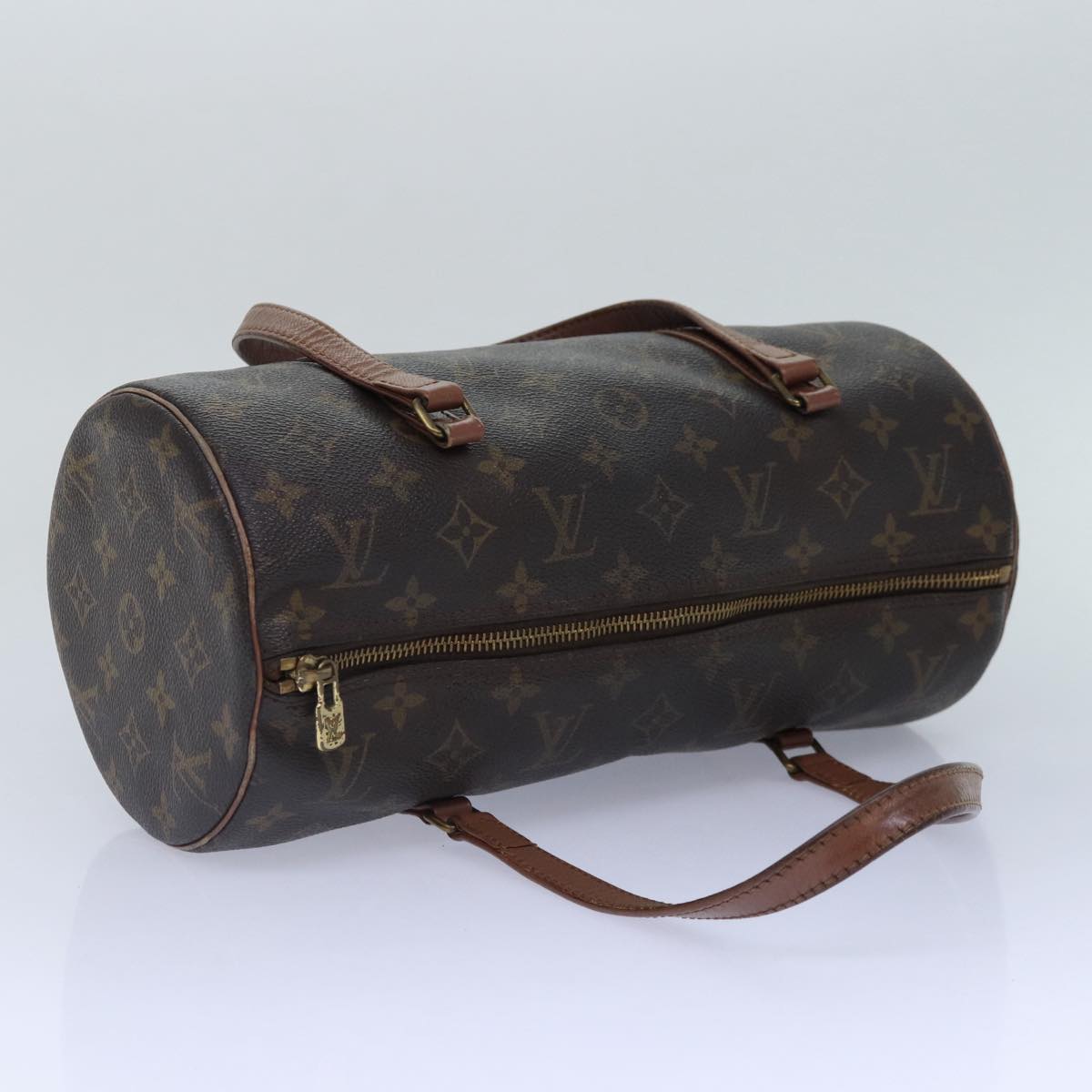 LOUIS VUITTON Monogram Papillon 30 Hand Bag M51385 LV Auth 86779