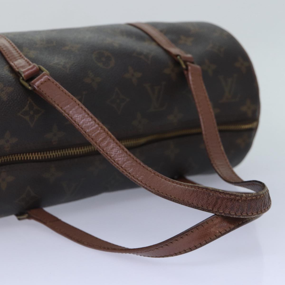 LOUIS VUITTON Monogram Papillon 30 Hand Bag M51385 LV Auth 86779