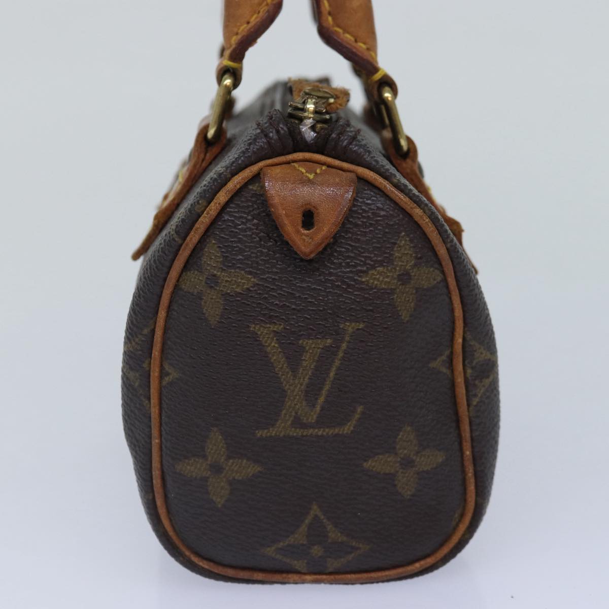 LOUIS VUITTON Monogram Mini Speedy Hand Bag M41534 LV Auth 86801