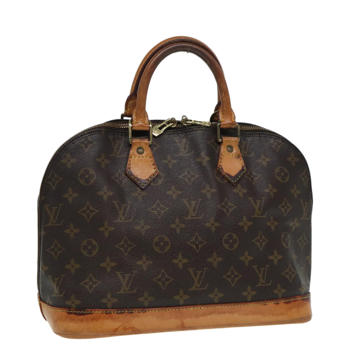 LOUIS VUITTON Monogram Alma Hand Bag M51130 LV Auth 86810