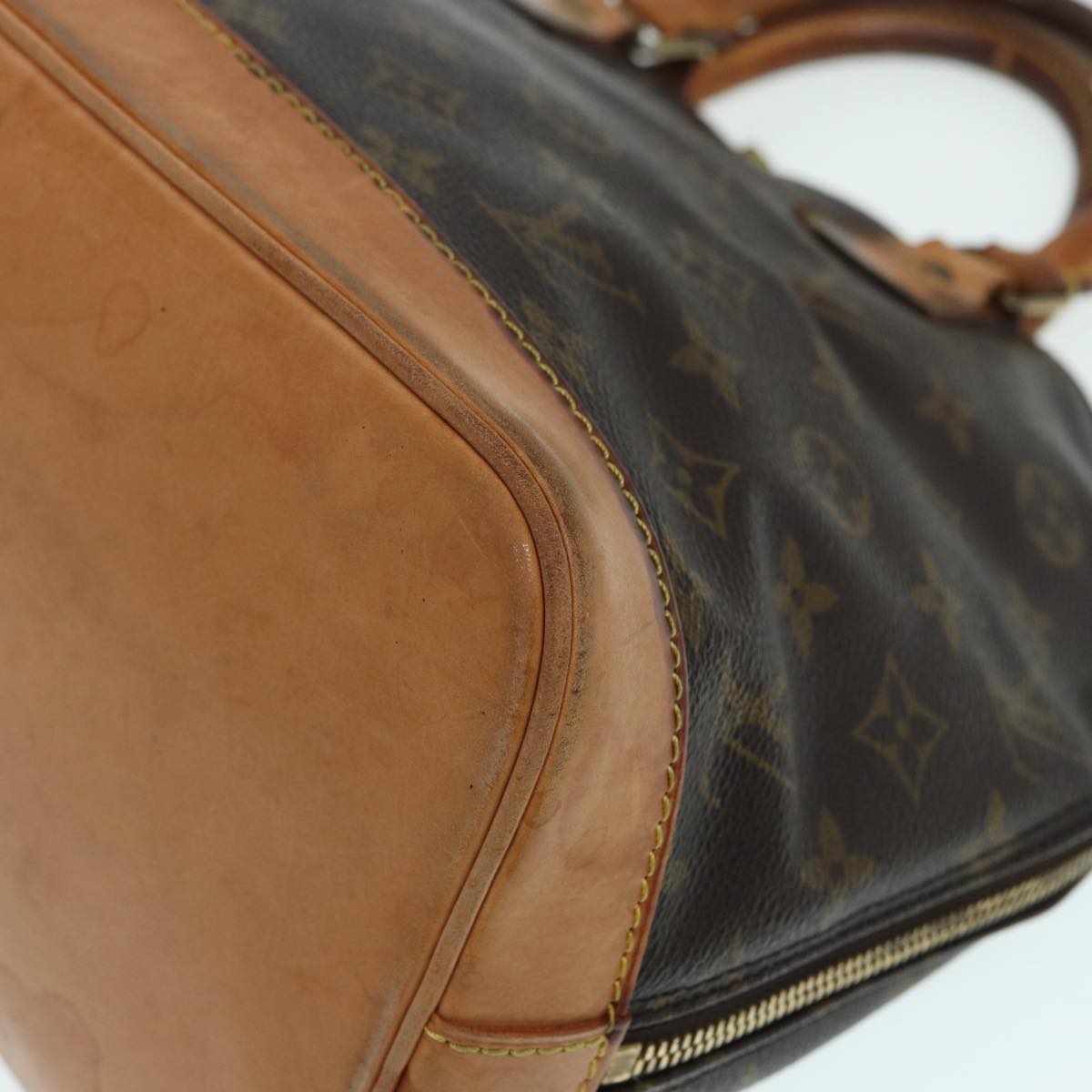 LOUIS VUITTON Monogram Alma Hand Bag M51130 LV Auth 86810