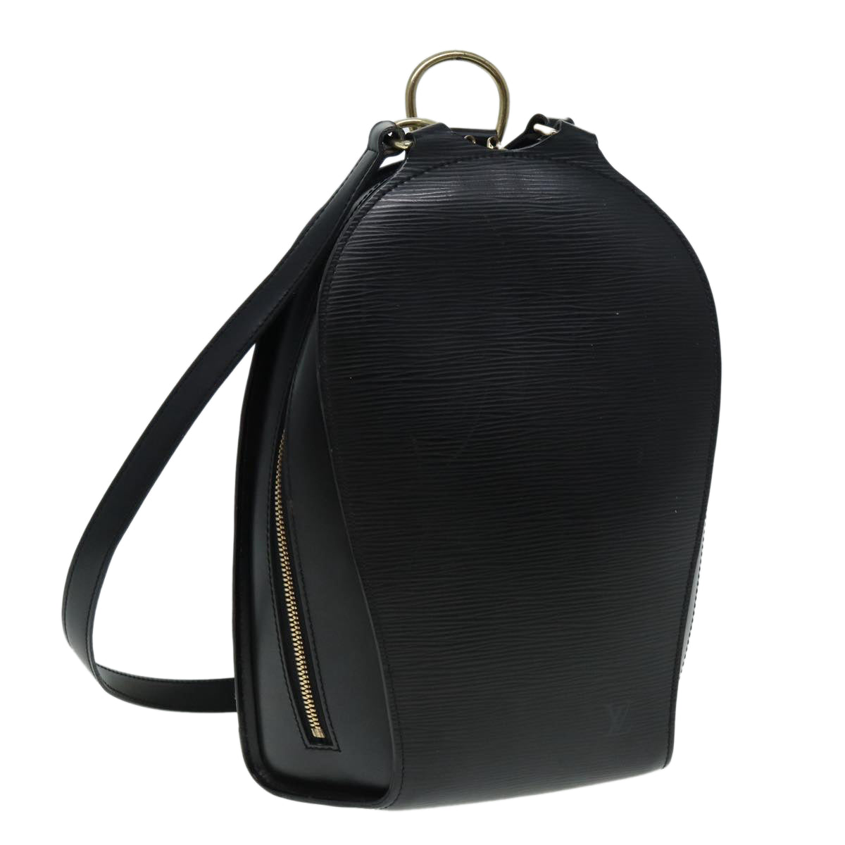 LOUIS VUITTON Epi Mabillon Backpack Black M52232 LV Auth 86845