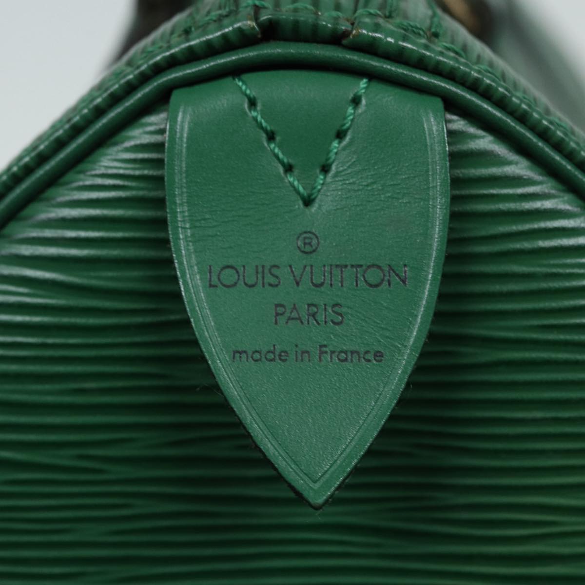 LOUIS VUITTON Epi Speedy 25 Hand Bag Borneo Green M43014 LV Auth 86857