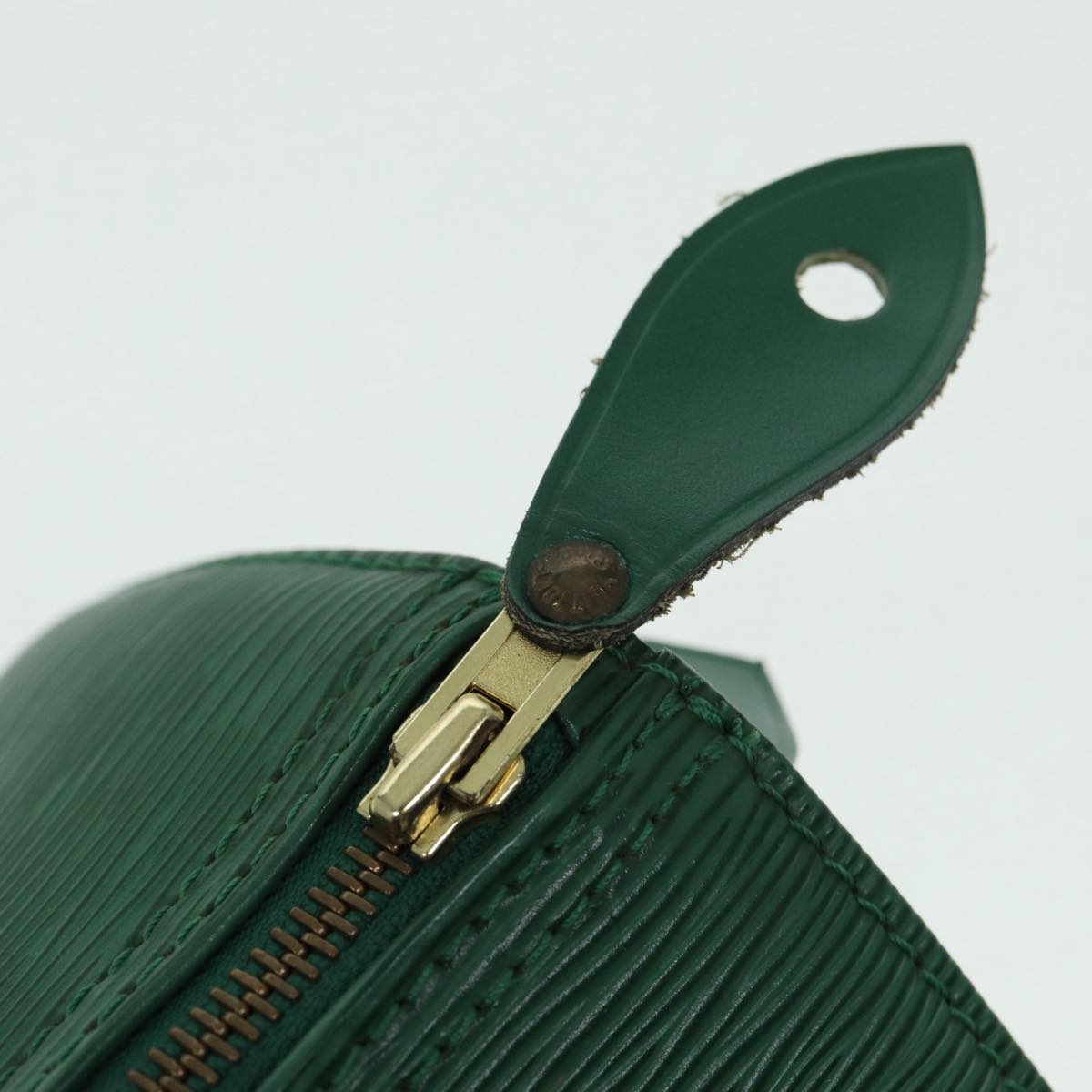 LOUIS VUITTON Epi Speedy 25 Hand Bag Borneo Green M43014 LV Auth 86857