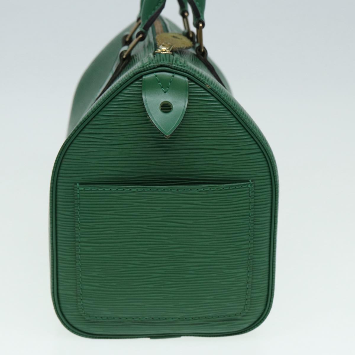 LOUIS VUITTON Epi Speedy 25 Hand Bag Borneo Green M43014 LV Auth 86857