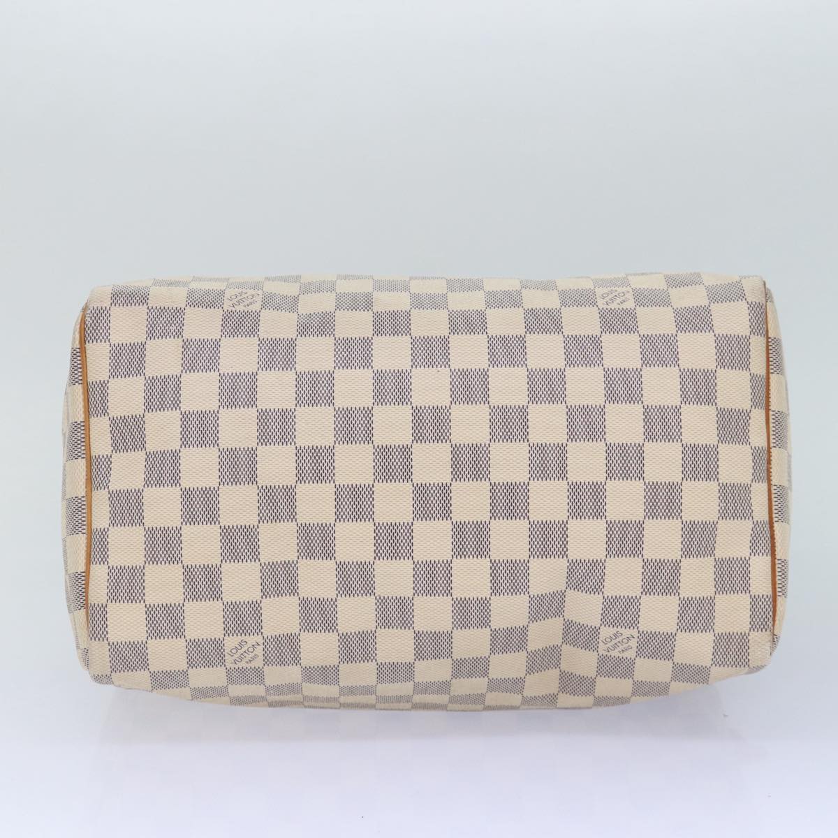 LOUIS VUITTON Damier Azur Speedy 30 Hand Bag N41533 LV Auth 86861