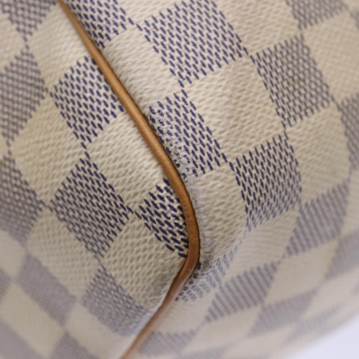 LOUIS VUITTON Damier Azur Speedy 30 Hand Bag N41533 LV Auth 86861