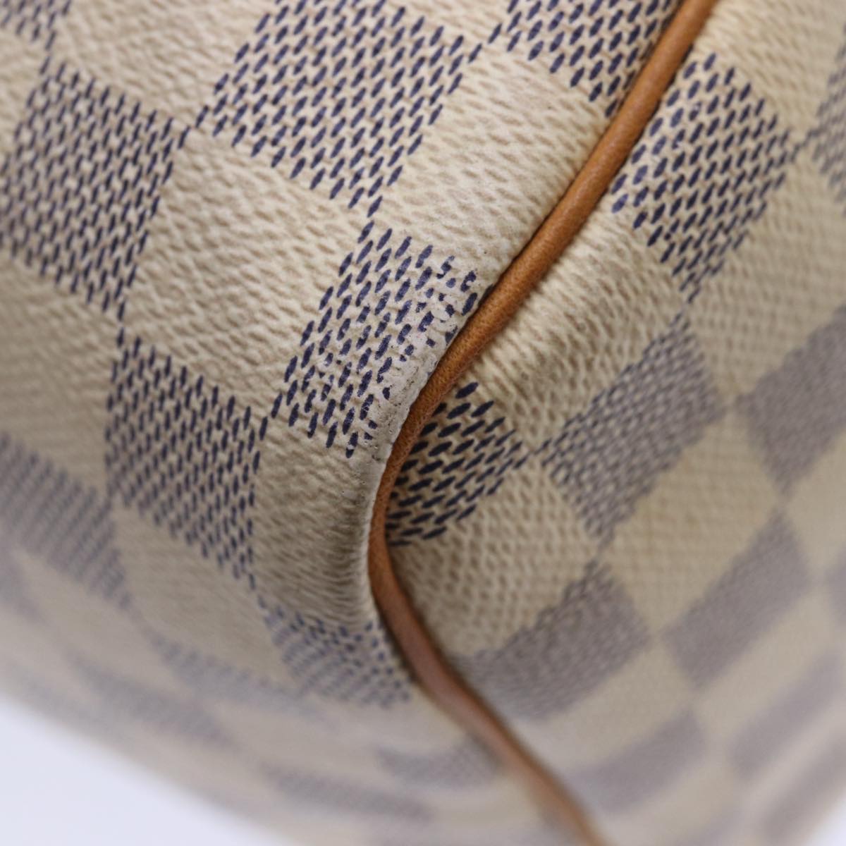 LOUIS VUITTON Damier Azur Speedy 30 Hand Bag N41533 LV Auth 86861