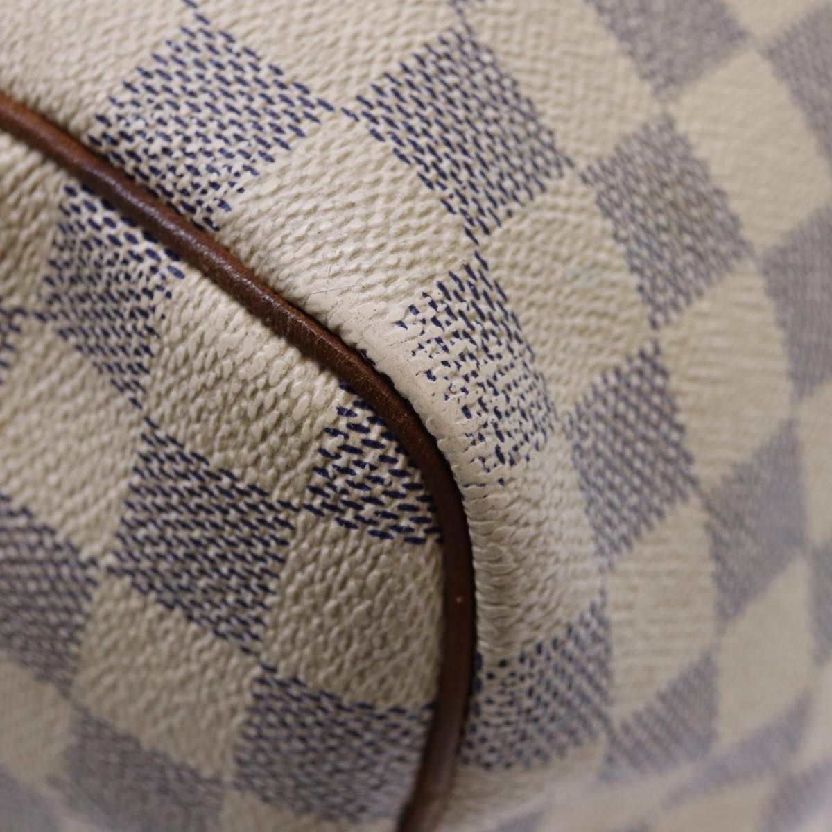 LOUIS VUITTON Damier Azur Speedy 30 Hand Bag N41533 LV Auth 86862