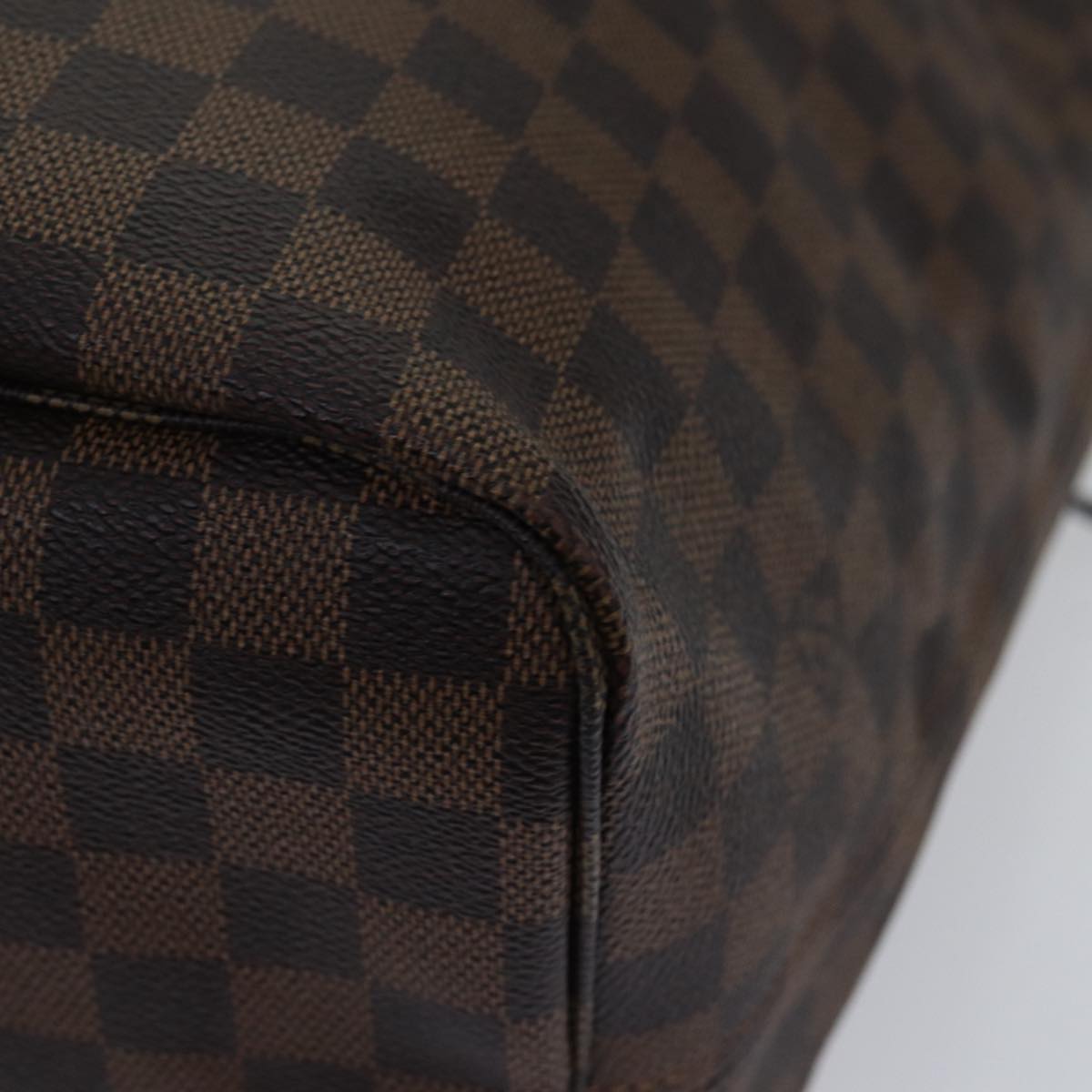 LOUIS VUITTON Damier Ebene Neverfull GM Tote Bag N51106 LV Auth 86989SA
