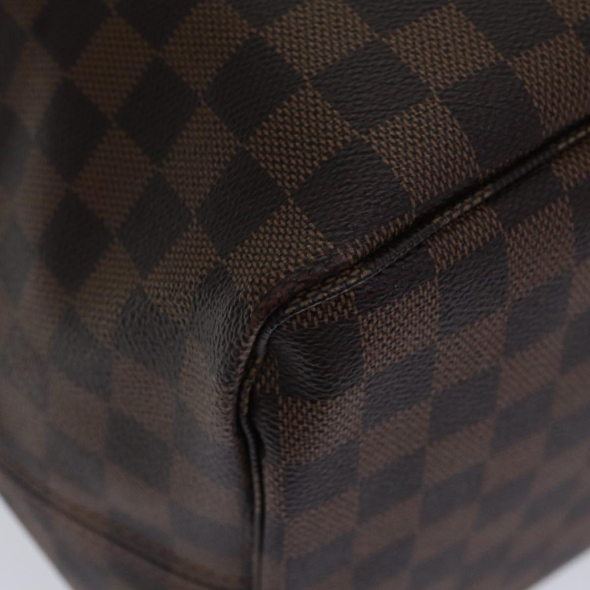 LOUIS VUITTON Damier Ebene Neverfull GM Tote Bag N51106 LV Auth 86989SA