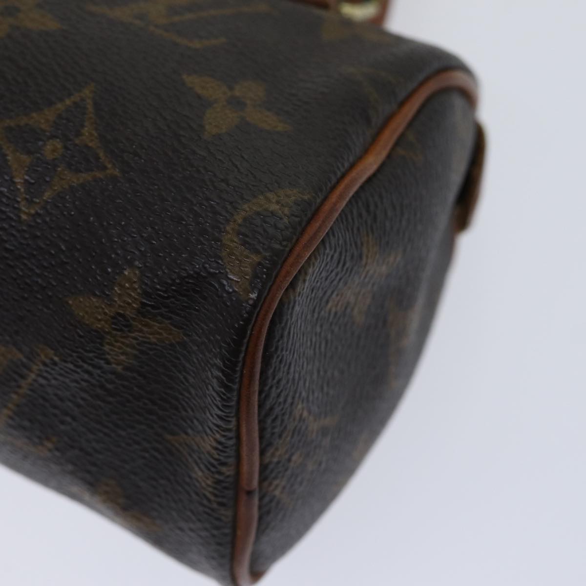 LOUIS VUITTON Monogram Mini Speedy Hand Bag M41534 LV Auth 86998