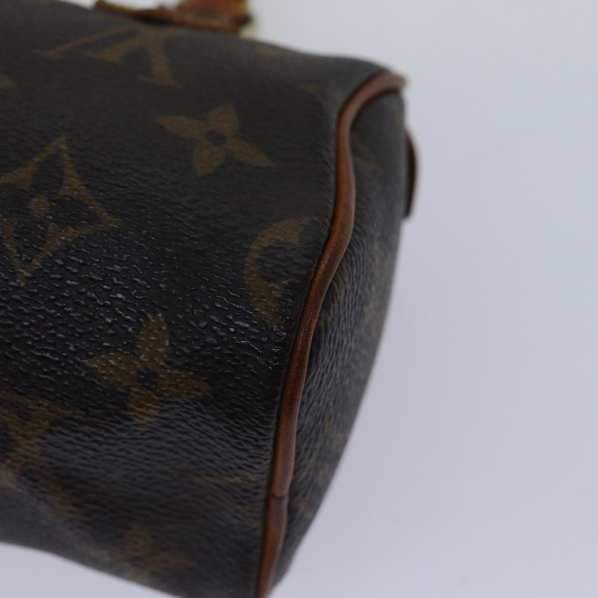 LOUIS VUITTON Monogram Mini Speedy Hand Bag M41534 LV Auth 86998