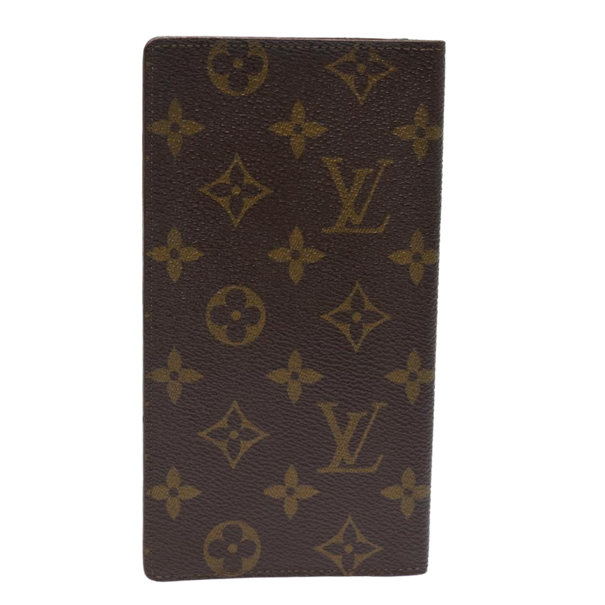 LOUIS VUITTON Monogram Porte Cartes Credit Billfold Wallet M60825 LV Auth 87051