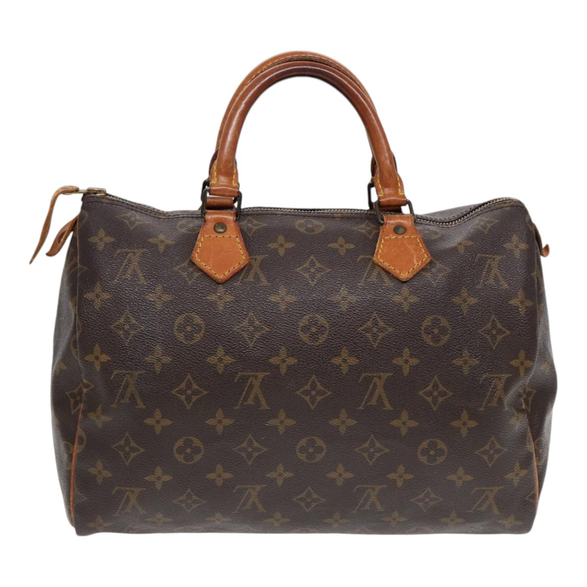 LOUIS VUITTON Monogram Speedy 30 Hand Bag M41526 LV Auth 87100