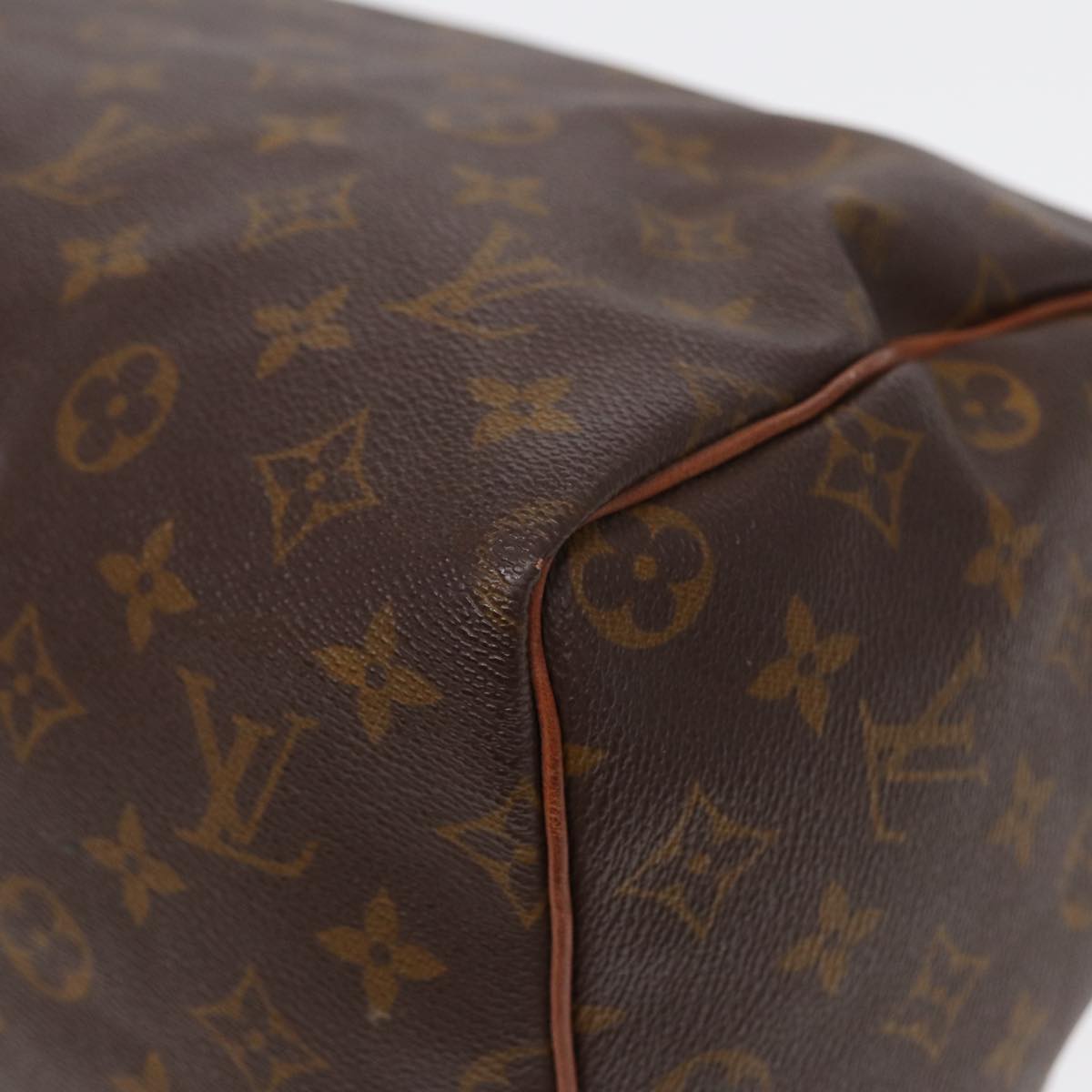 LOUIS VUITTON Monogram Speedy 30 Hand Bag Vintage M41526 LV Auth 87159