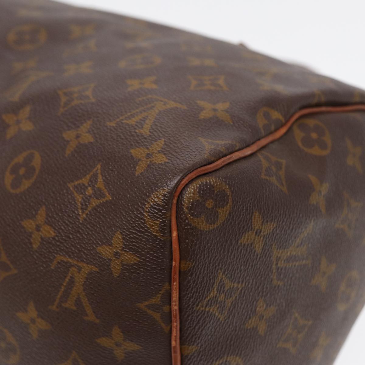 LOUIS VUITTON Monogram Speedy 30 Hand Bag Vintage M41526 LV Auth 87159