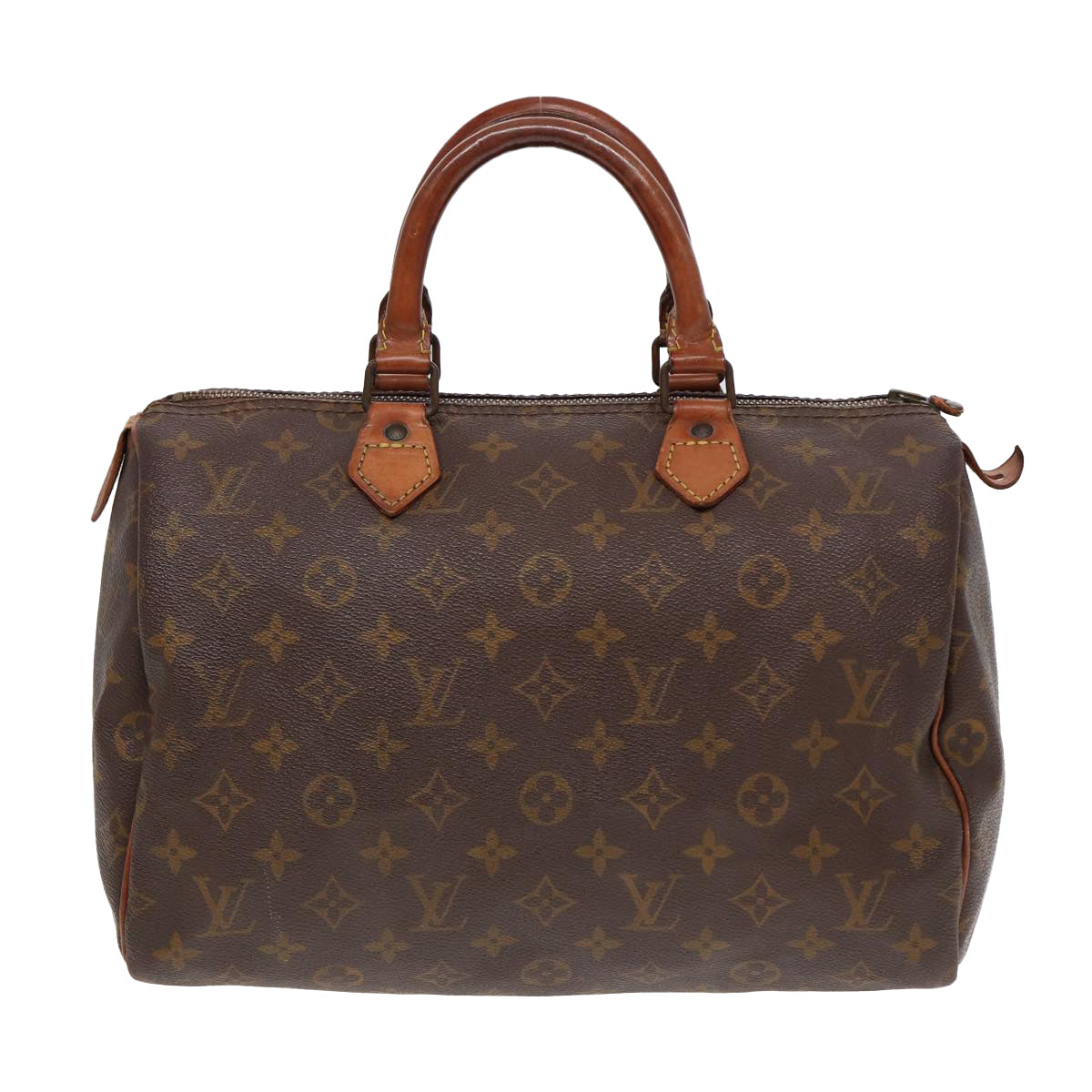 LOUIS VUITTON Monogram Speedy 30 Hand Bag Vintage M41526 LV Auth 87159