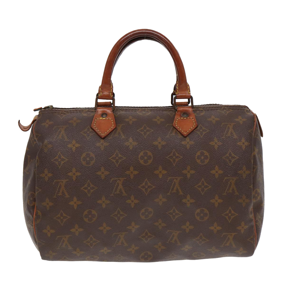 LOUIS VUITTON Monogram Speedy 30 Hand Bag Vintage M41526 LV Auth 87159