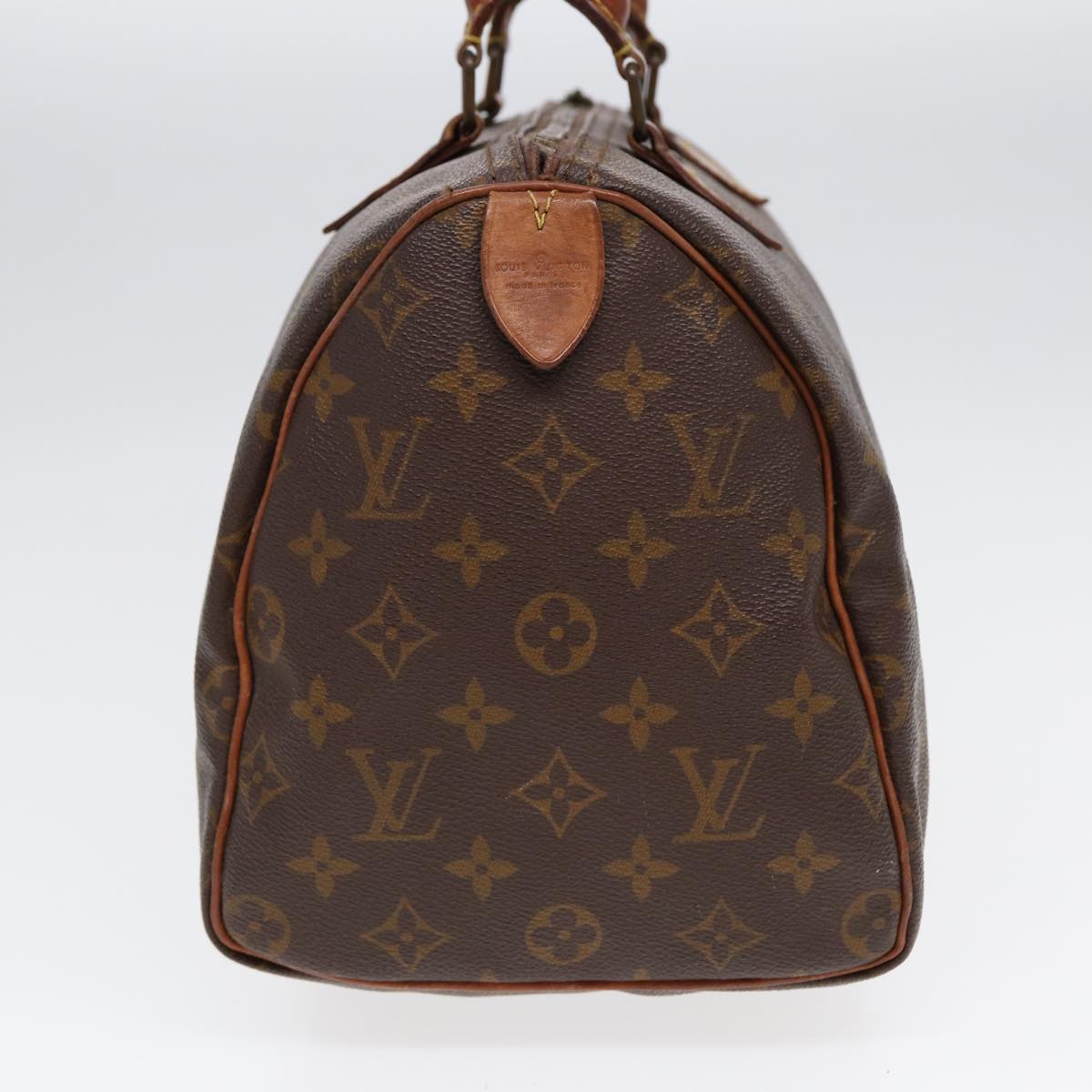 LOUIS VUITTON Monogram Speedy 30 Hand Bag Vintage M41526 LV Auth 87159