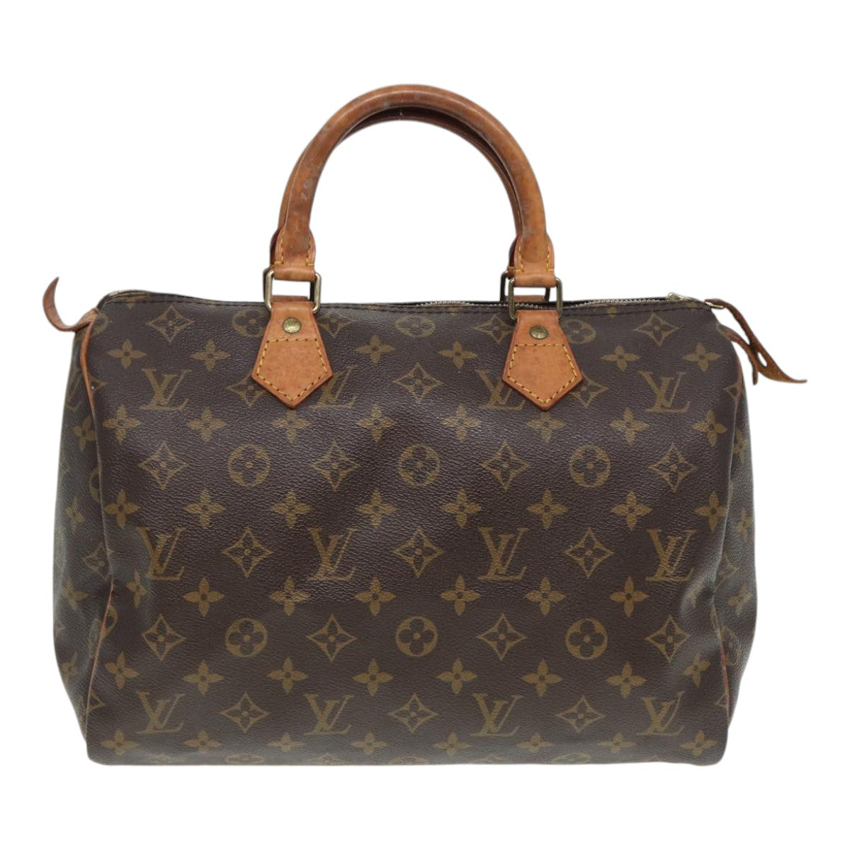 LOUIS VUITTON Monogram Speedy 30 Hand Bag M41526 LV Auth 87166