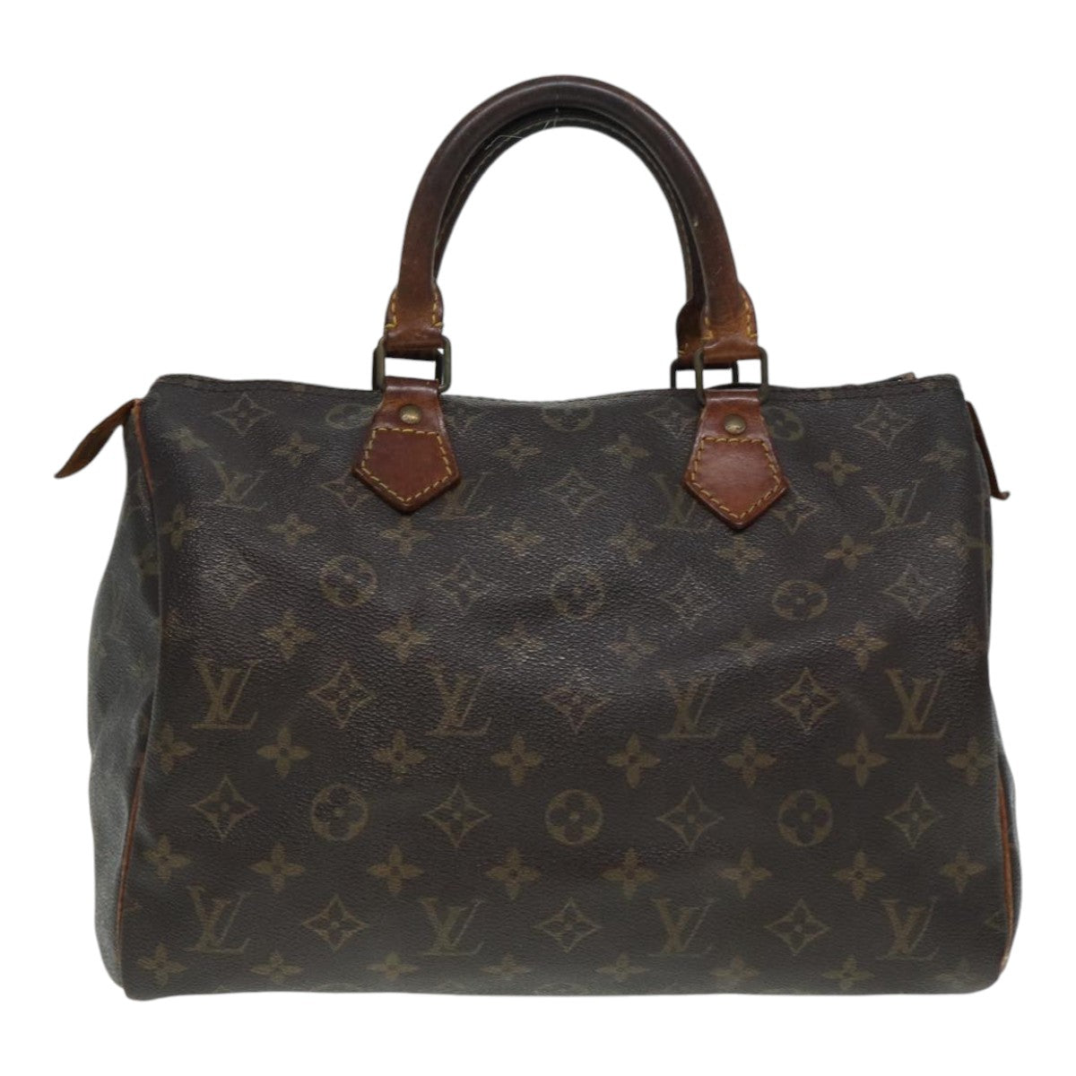 LOUIS VUITTON Monogram Speedy 30 Hand Bag M41526 LV Auth 87175