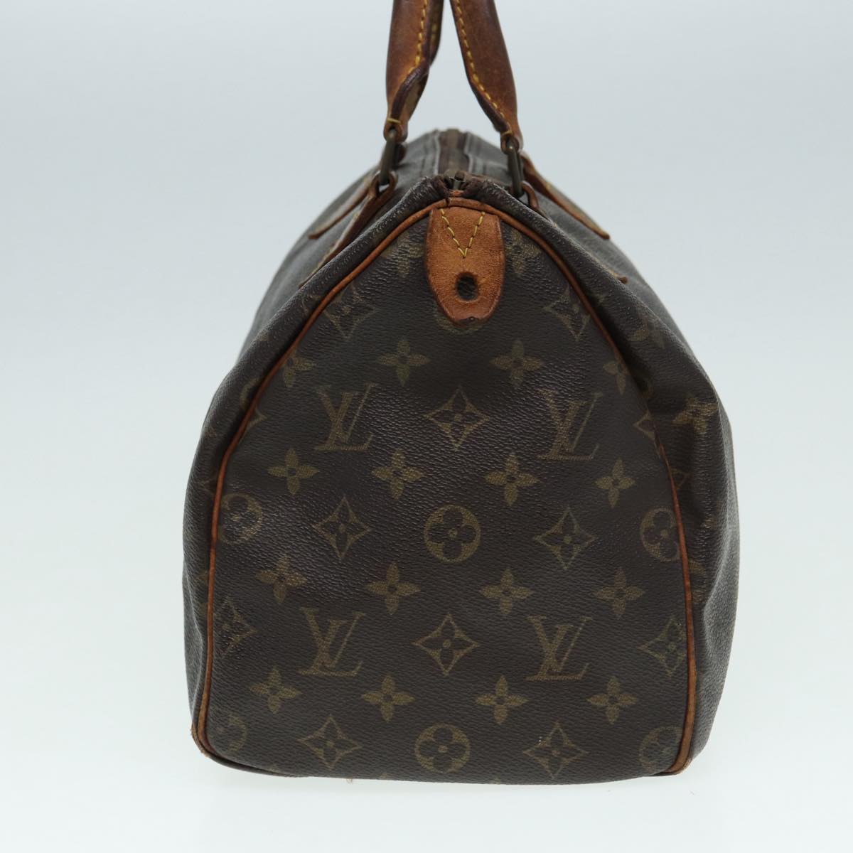 LOUIS VUITTON Monogram Speedy 30 Hand Bag M41526 LV Auth 87175