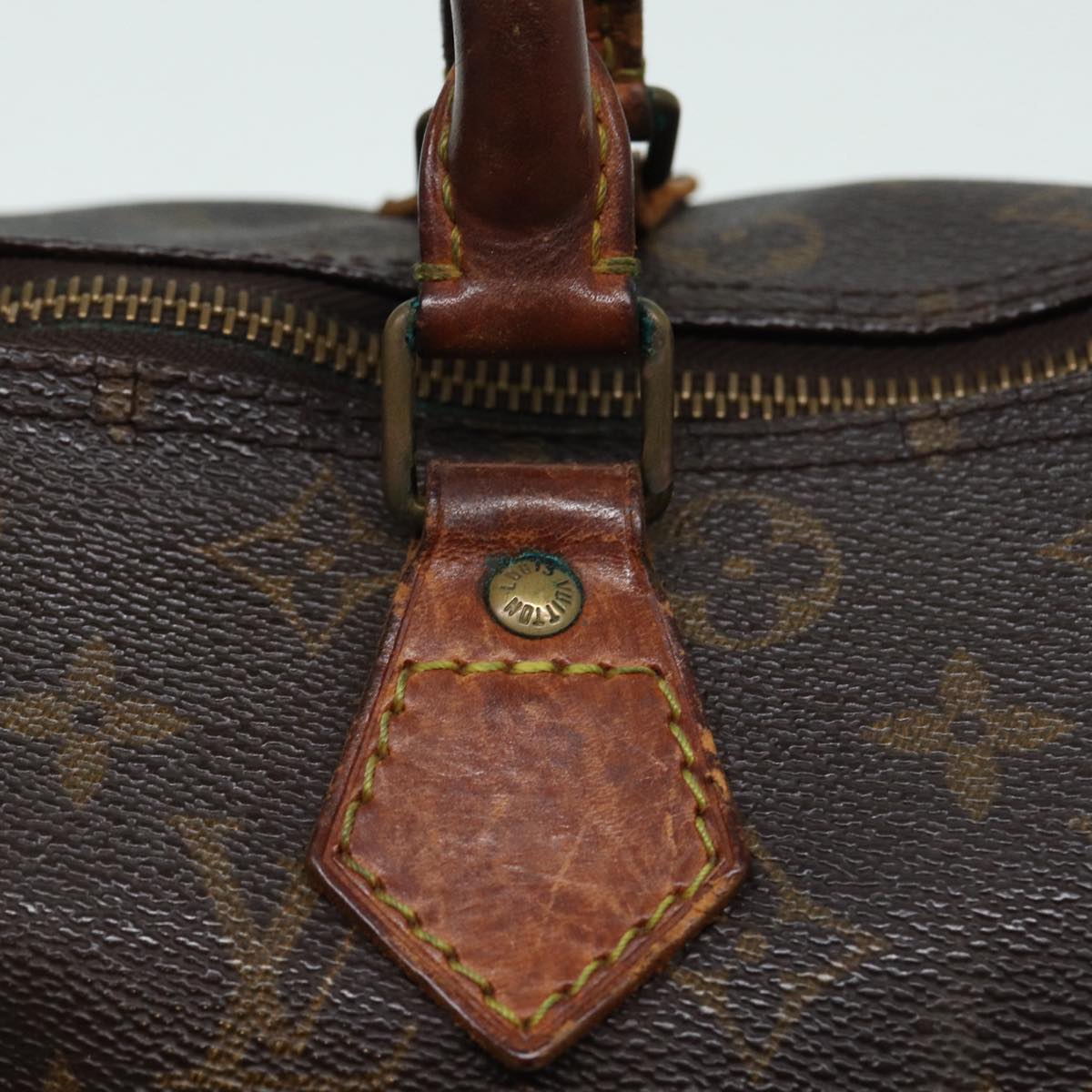 LOUIS VUITTON Monogram Speedy 30 Hand Bag M41526 LV Auth 87187