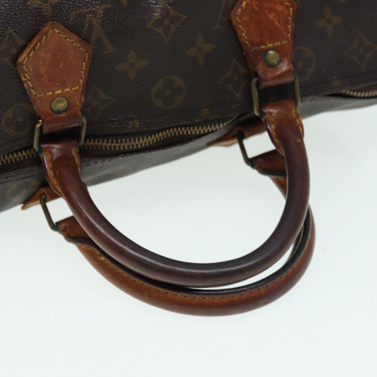 LOUIS VUITTON Monogram Speedy 30 Hand Bag M41526 LV Auth 87187