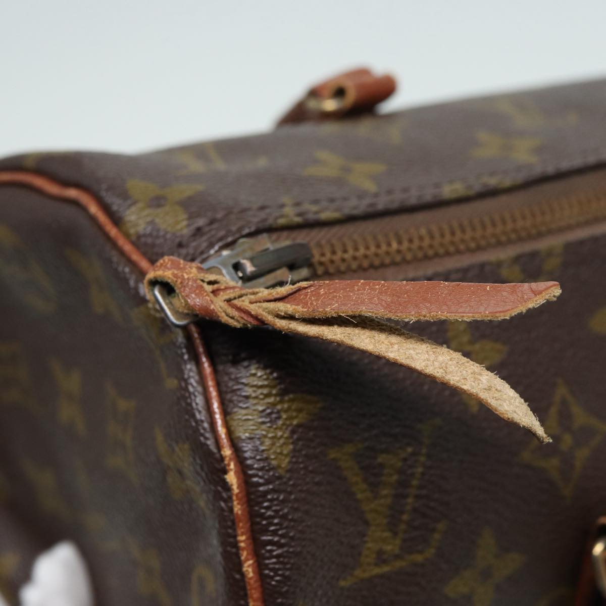 LOUIS VUITTON Monogram Papillon 30 Hand Bag Vintage M51385 LV Auth 87216