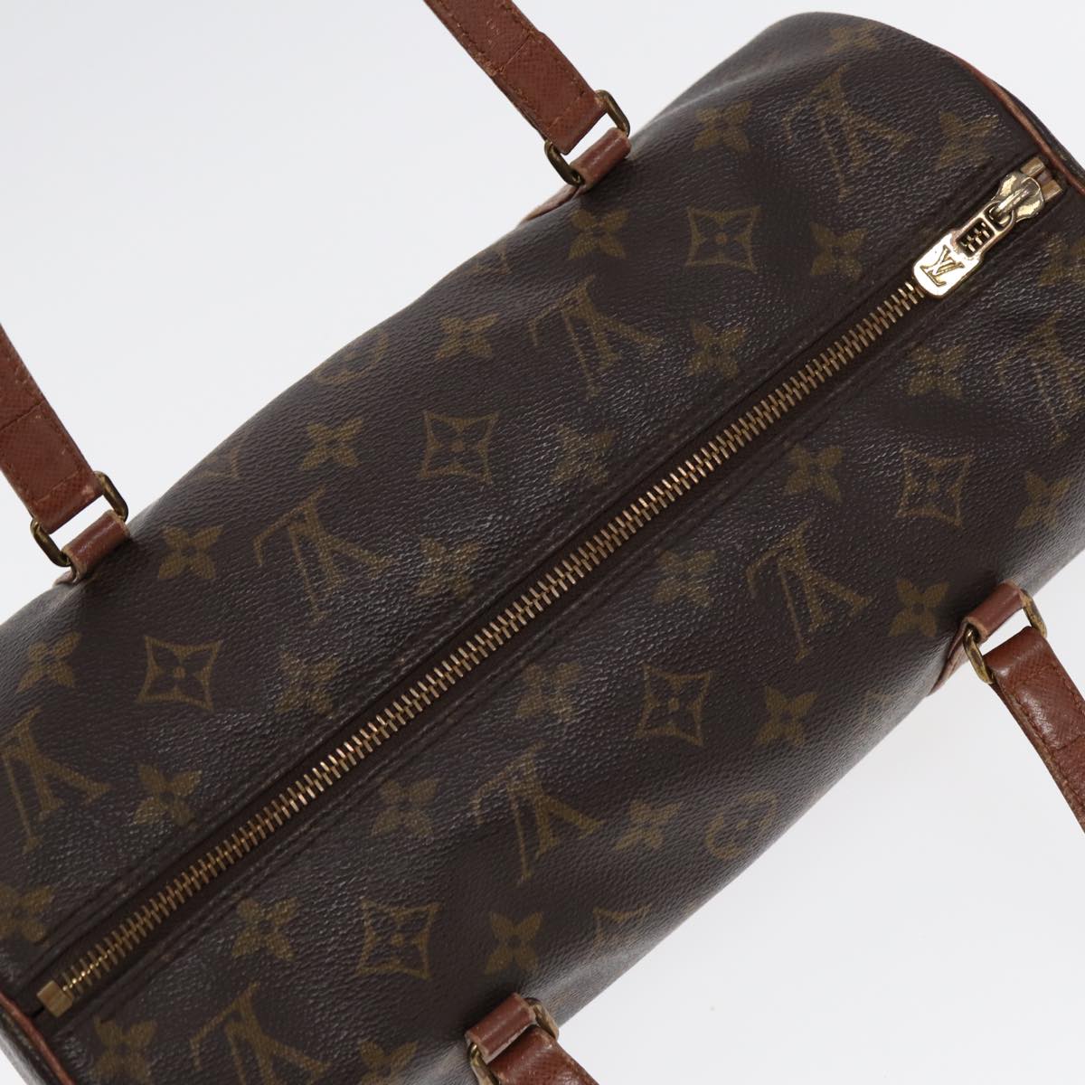 LOUIS VUITTON Monogram Papillon 30 Hand Bag M51385 LV Auth 87260