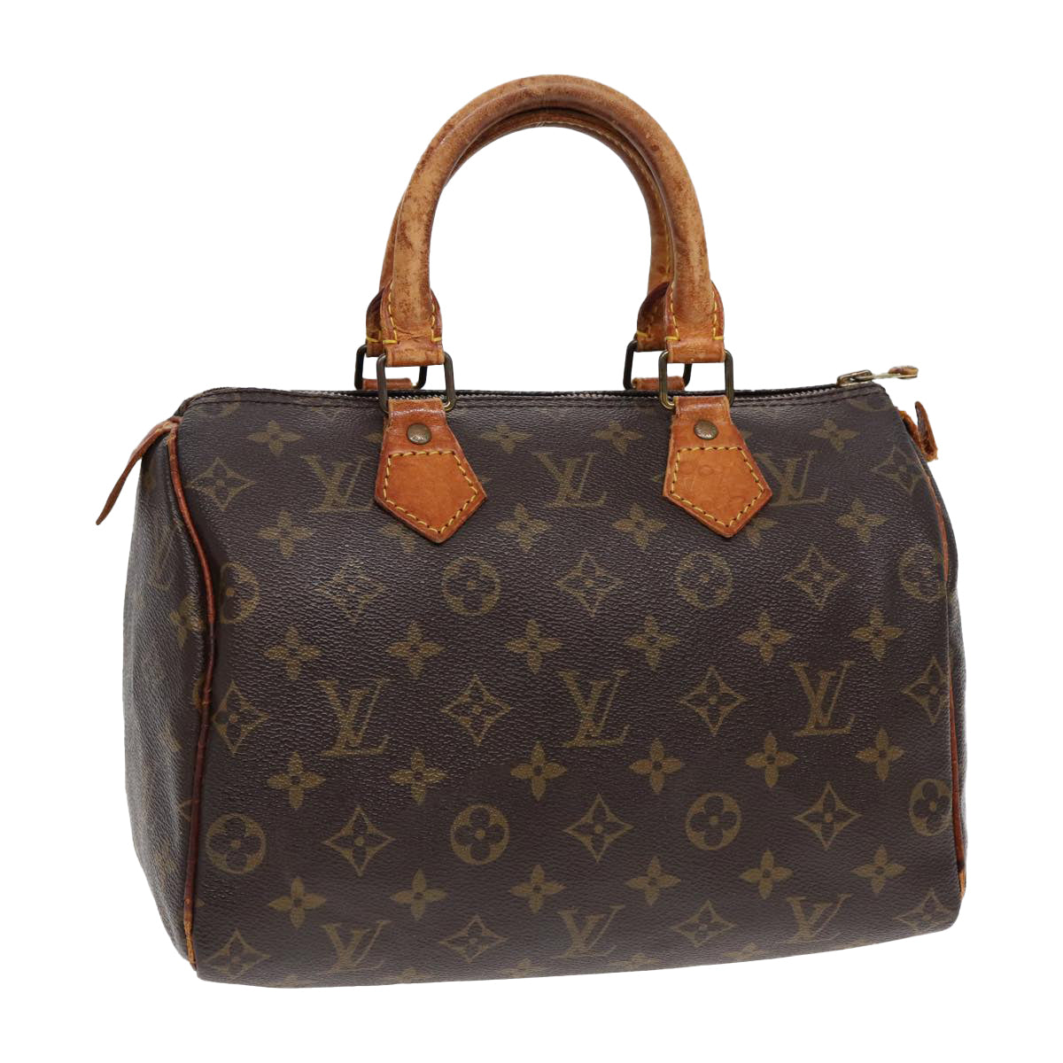 LOUIS VUITTON Monogram Speedy 25 Hand Bag M41528 LV Auth 87305