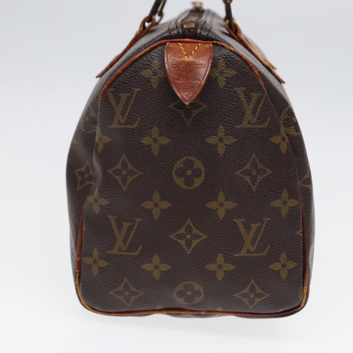 LOUIS VUITTON Monogram Speedy 25 Hand Bag M41528 LV Auth 87305