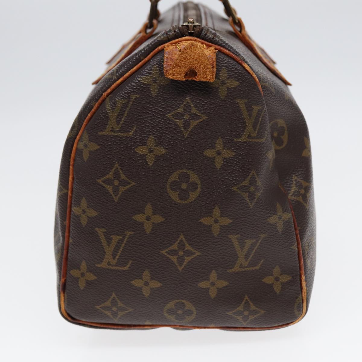 LOUIS VUITTON Monogram Speedy 25 Hand Bag M41528 LV Auth 87305