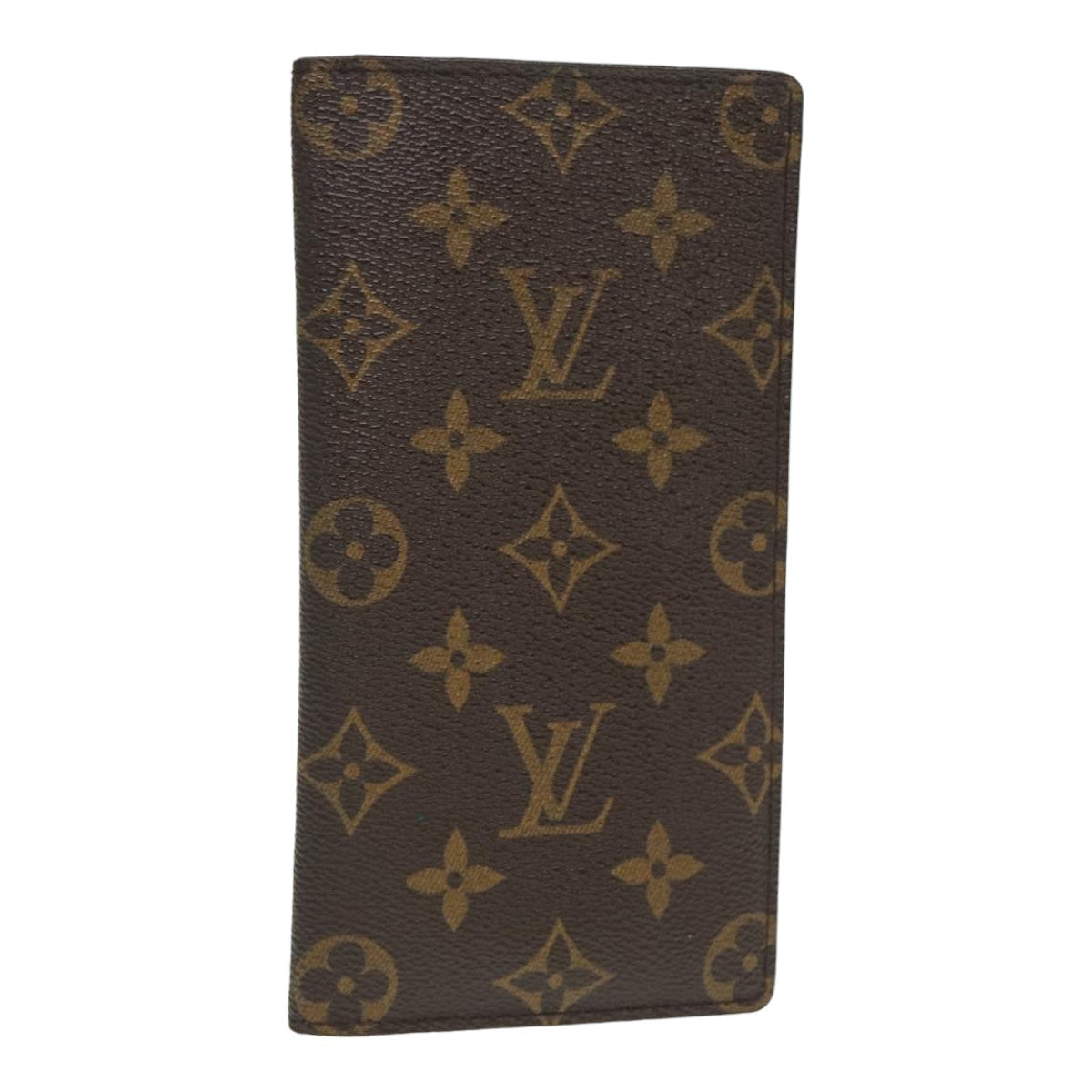 LOUIS VUITTON Monogram Porte Valeurs Cartes Credit Wallet M61823 LV Auth 87328