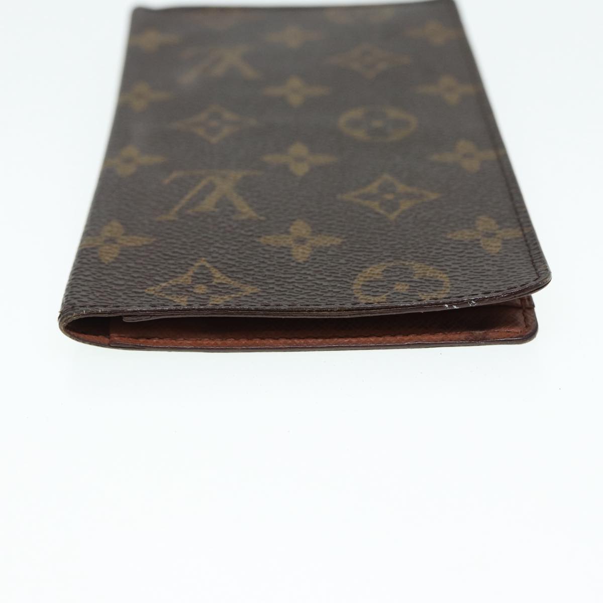 LOUIS VUITTON Monogram Porte Valeurs Cartes Credit Wallet M61823 LV Auth 87328