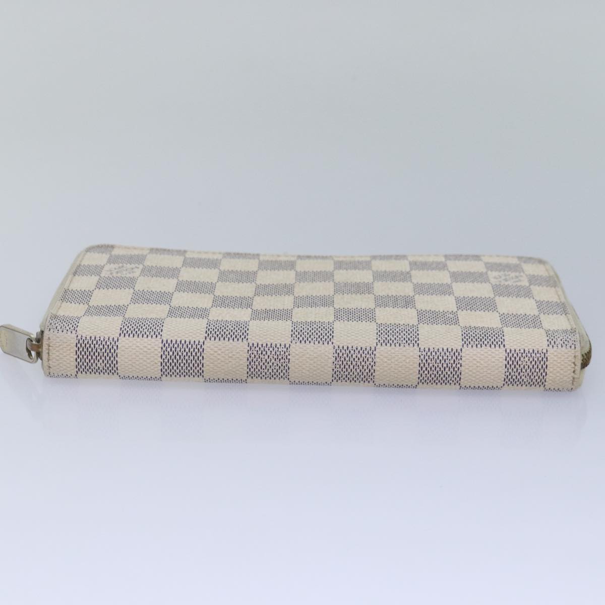 LOUIS VUITTON Damier Azur Zippy Organizer Long Wallet N60012 LV Auth 87355