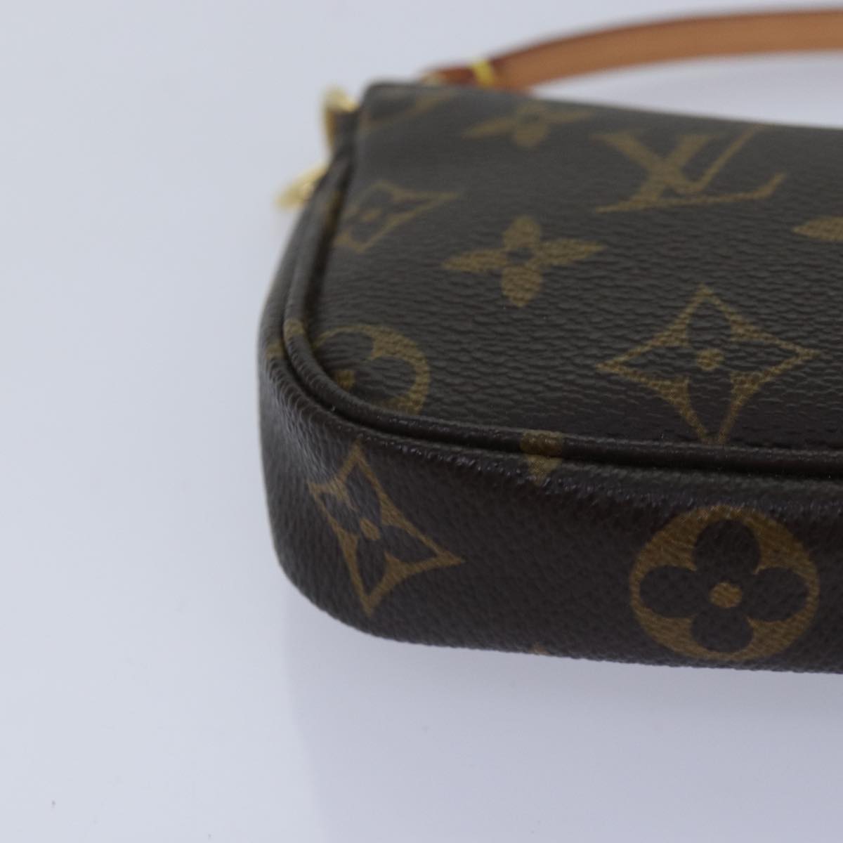 LOUIS VUITTON Monogram Mini Pochette Accessoires Pouch M58009 LV Auth 87379