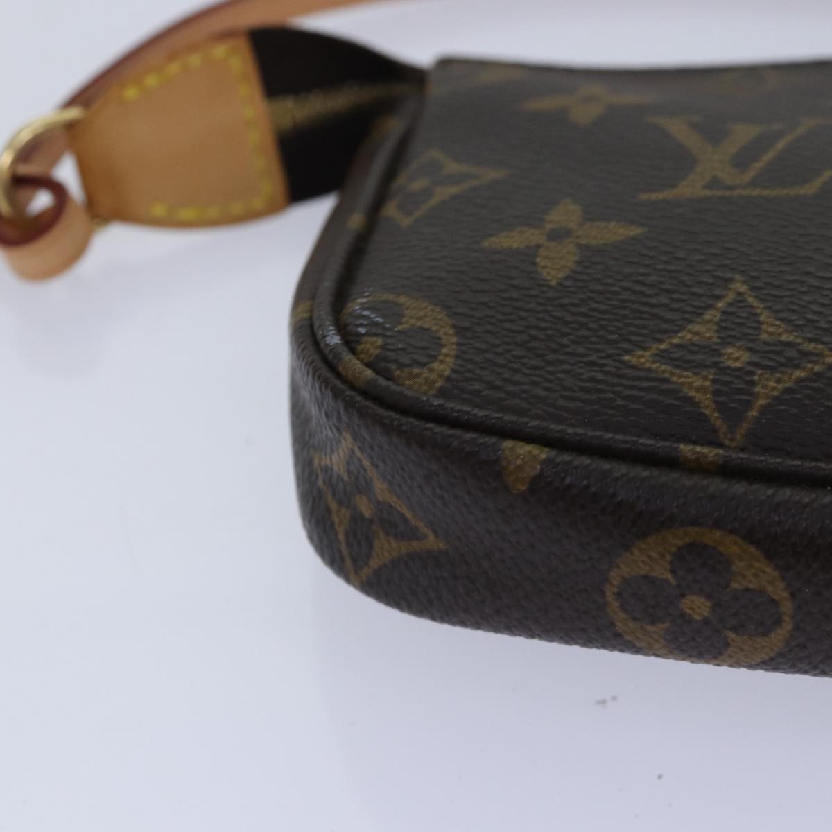 LOUIS VUITTON Monogram Mini Pochette Accessoires Pouch M58009 LV Auth 87379