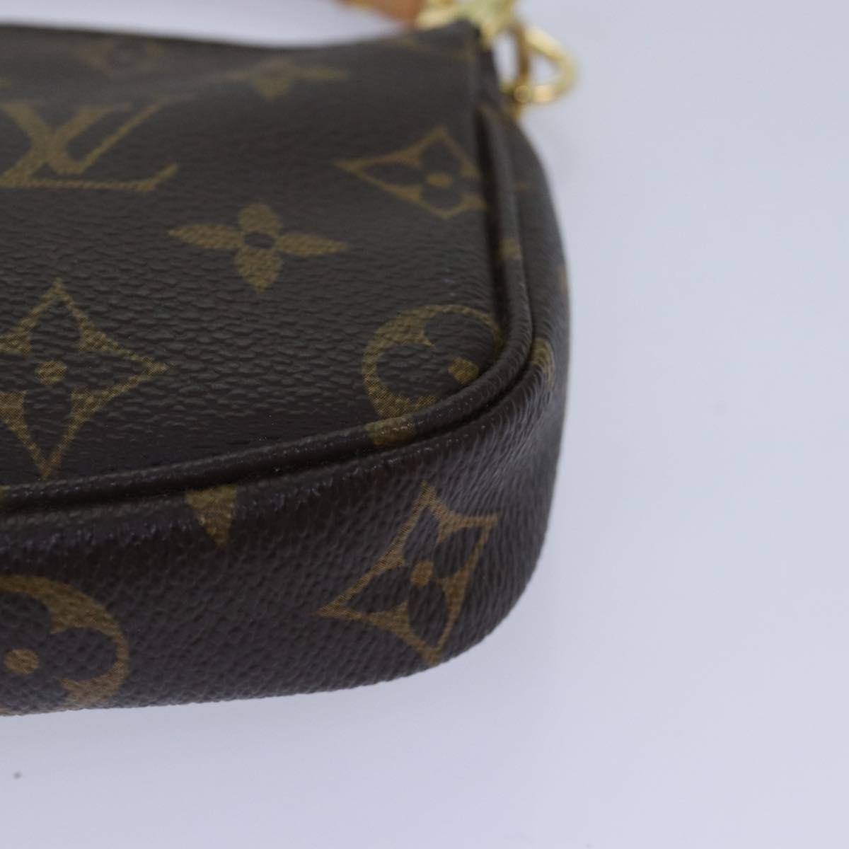 LOUIS VUITTON Monogram Mini Pochette Accessoires Pouch M58009 LV Auth 87379