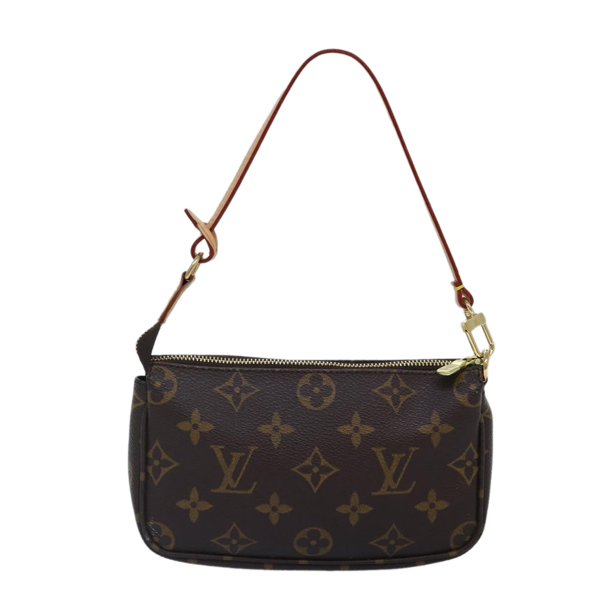 LOUIS VUITTON Monogram Mini Pochette Accessoires Pouch M58009 LV Auth 87379