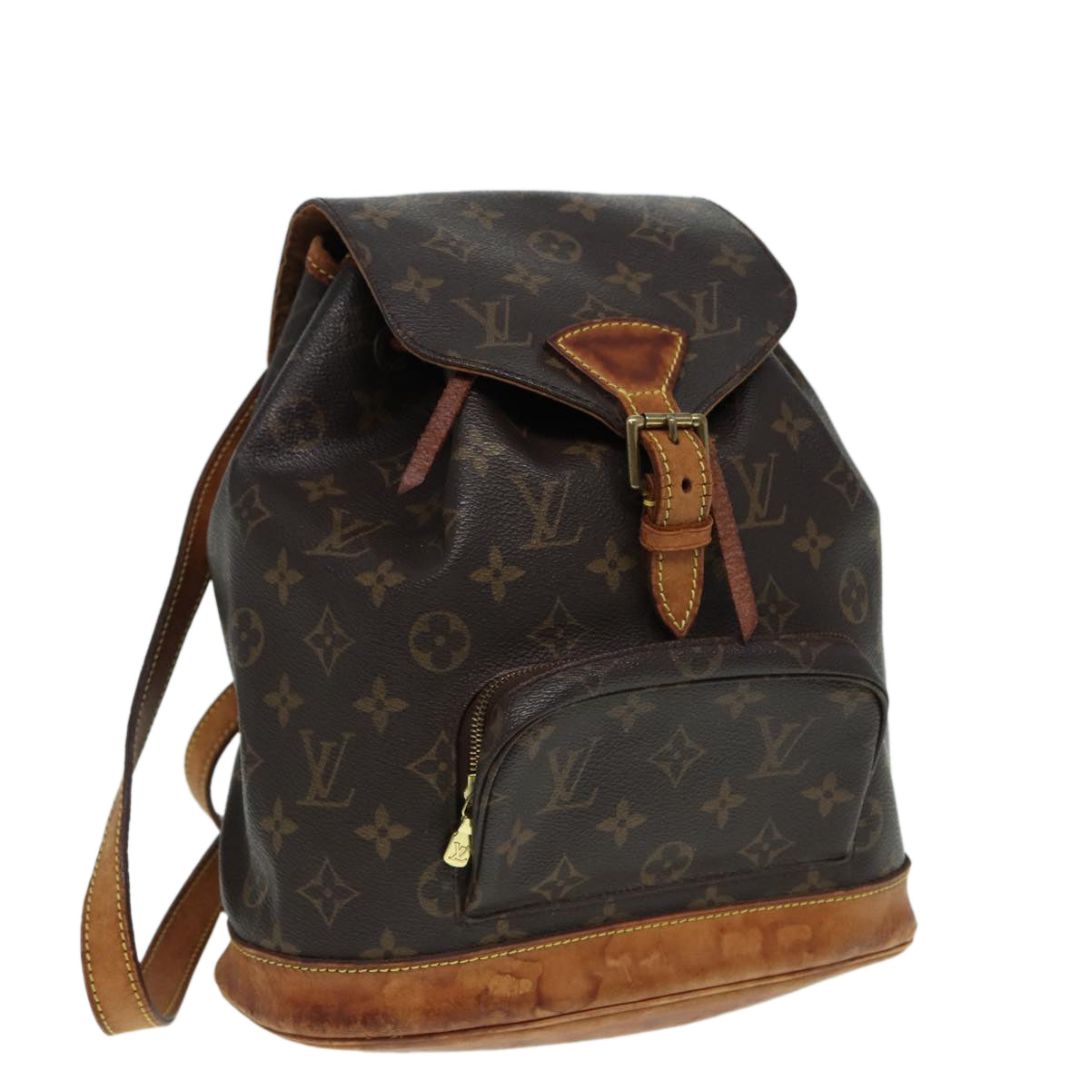 LOUIS VUITTON Monogram Montsouris MM Backpack M51136 LV Auth 87416