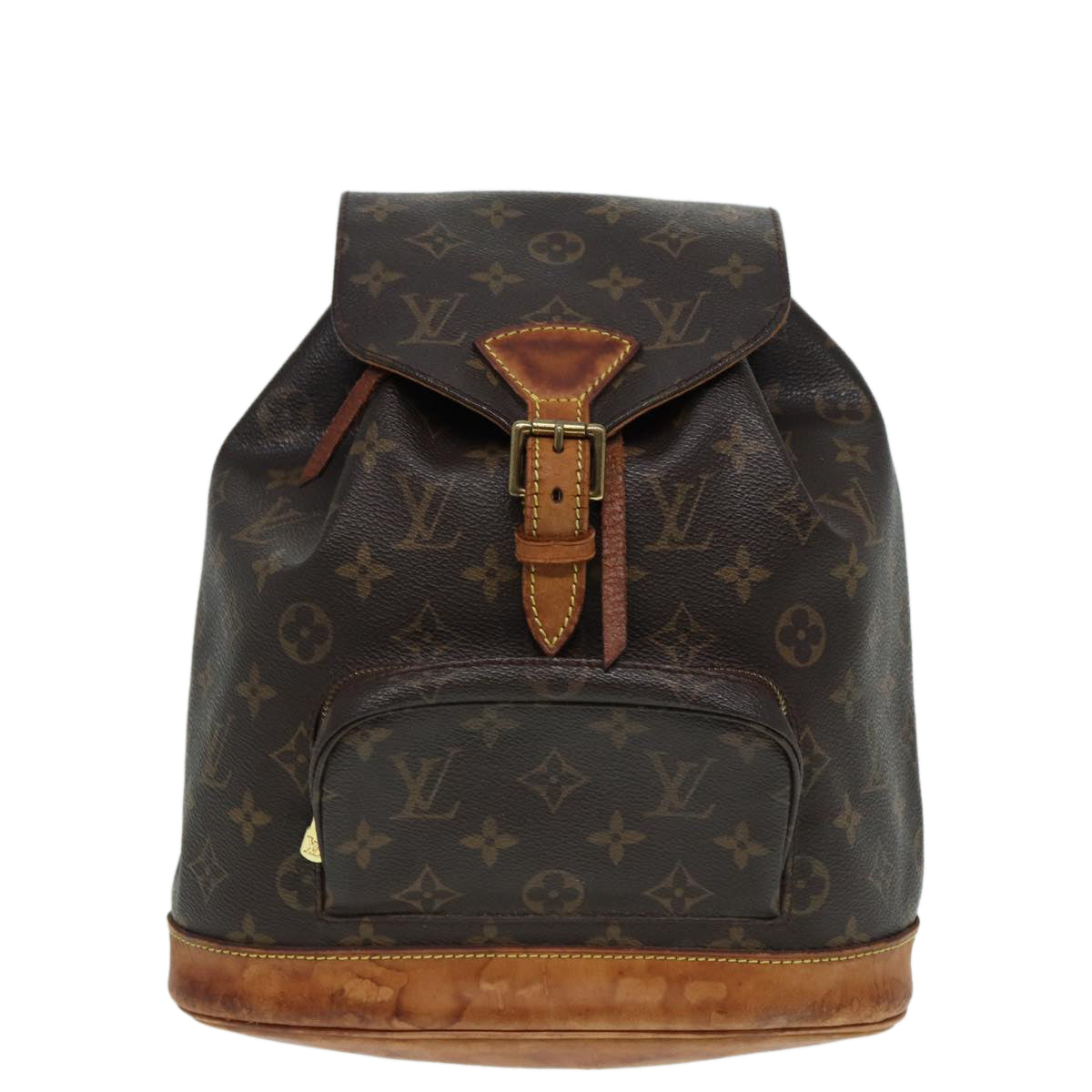 LOUIS VUITTON Monogram Montsouris MM Backpack M51136 LV Auth 87416