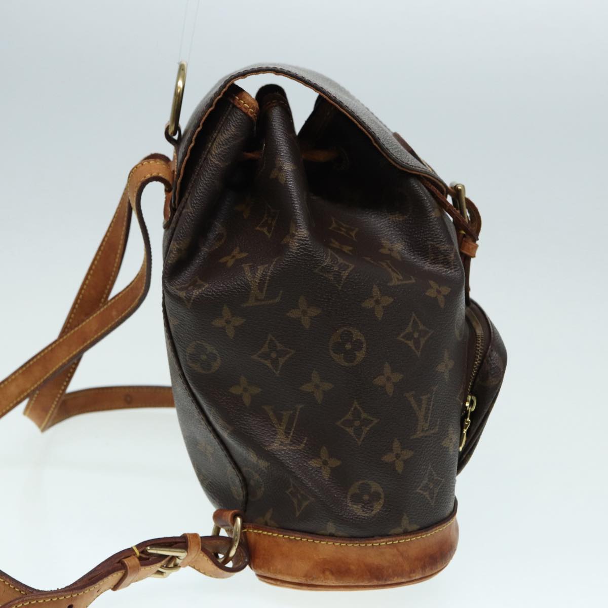 LOUIS VUITTON Monogram Montsouris MM Backpack M51136 LV Auth 87416