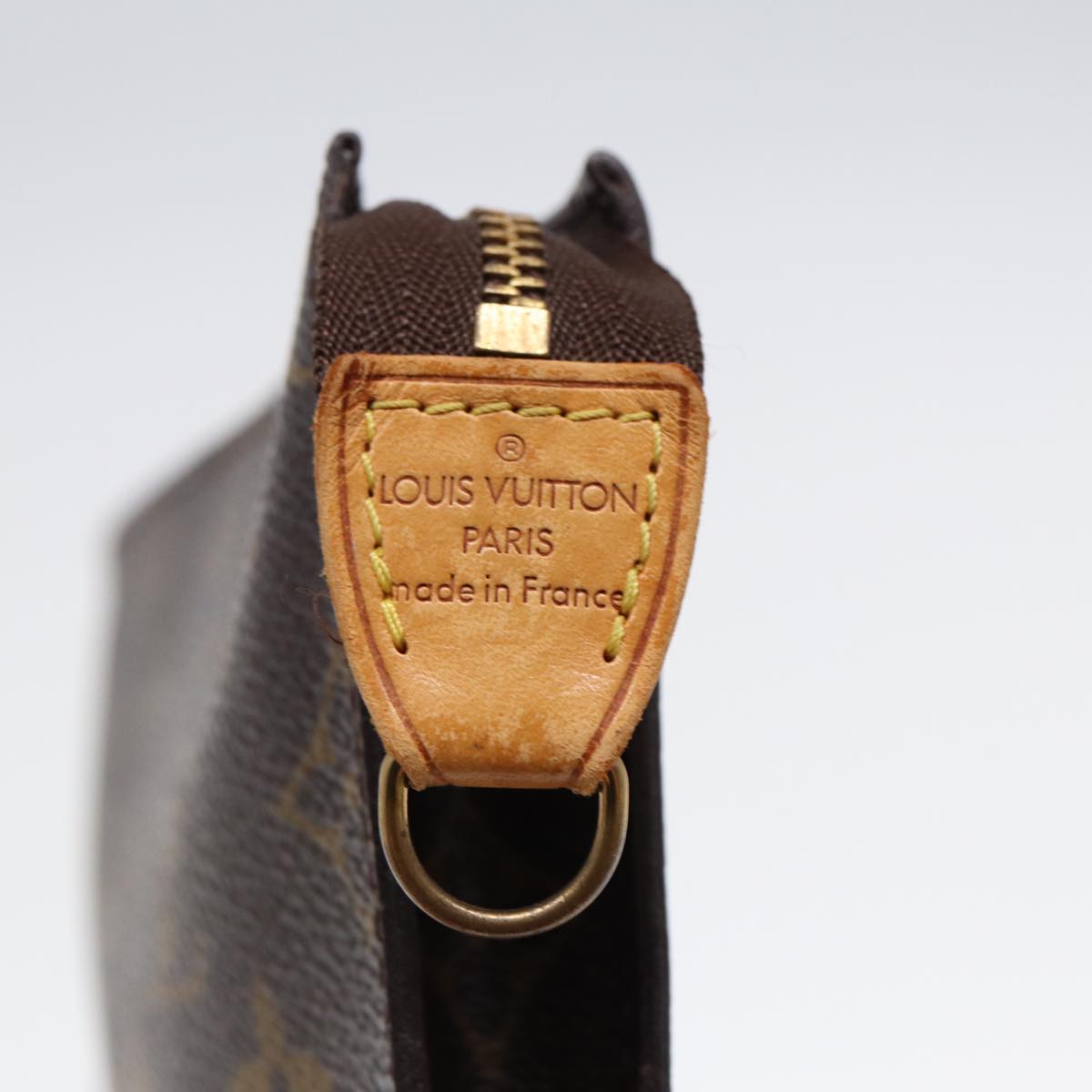 LOUIS VUITTON Monogram Bucket PM Accessory Pouch LV Auth 87452