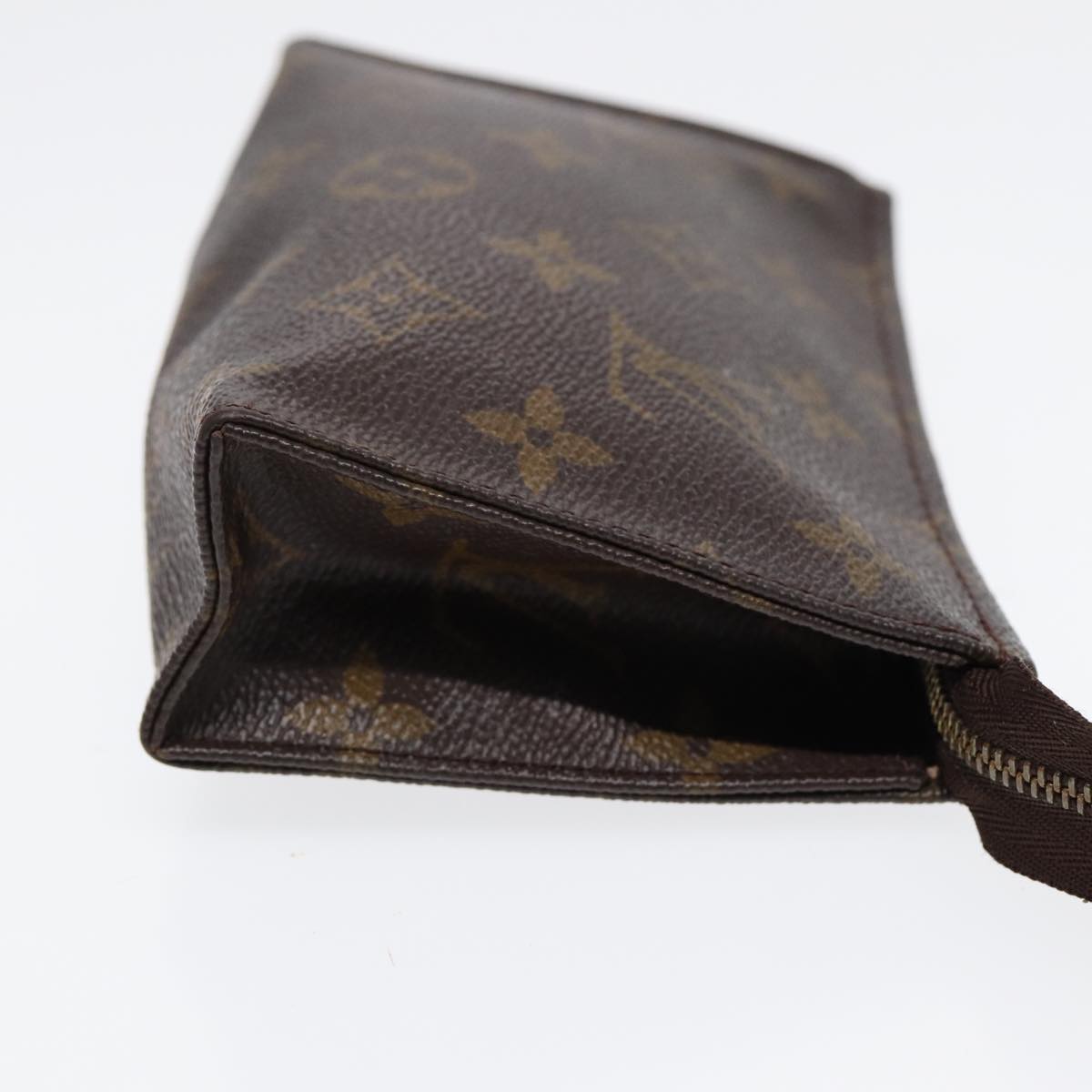 LOUIS VUITTON Monogram Poche Toilette 15 Pouch M47546 LV Auth 87460