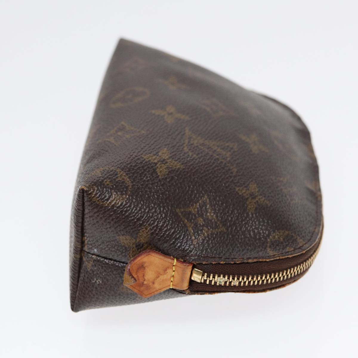 LOUIS VUITTON Monogram Pochette Cosmetic PM Cosmetic Pouch M47515 LV Auth 87474