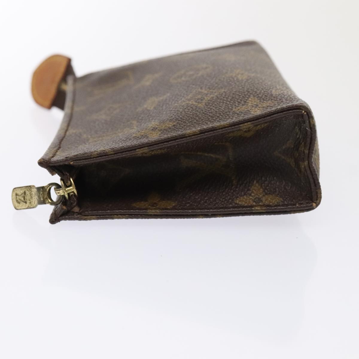 LOUIS VUITTON Monogram Poche Toilette 15 Pouch M47546 LV Auth 87477