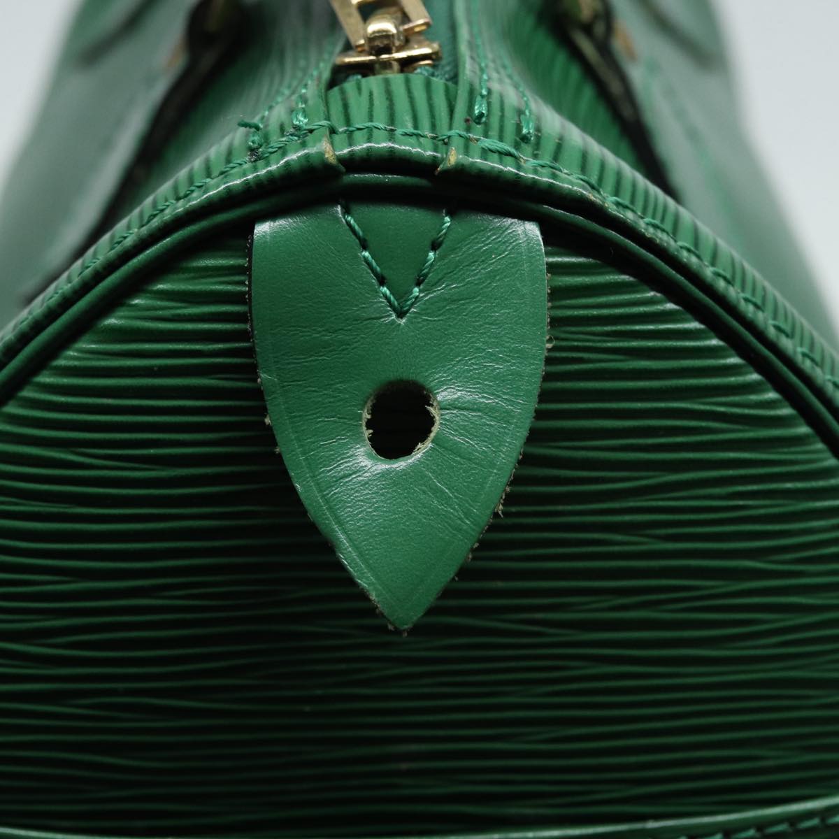 LOUIS VUITTON Epi Speedy 25 Hand Bag Borneo Green M43014 LV Auth 87482