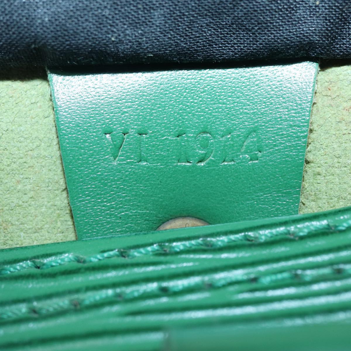 LOUIS VUITTON Epi Speedy 25 Hand Bag Borneo Green M43014 LV Auth 87482